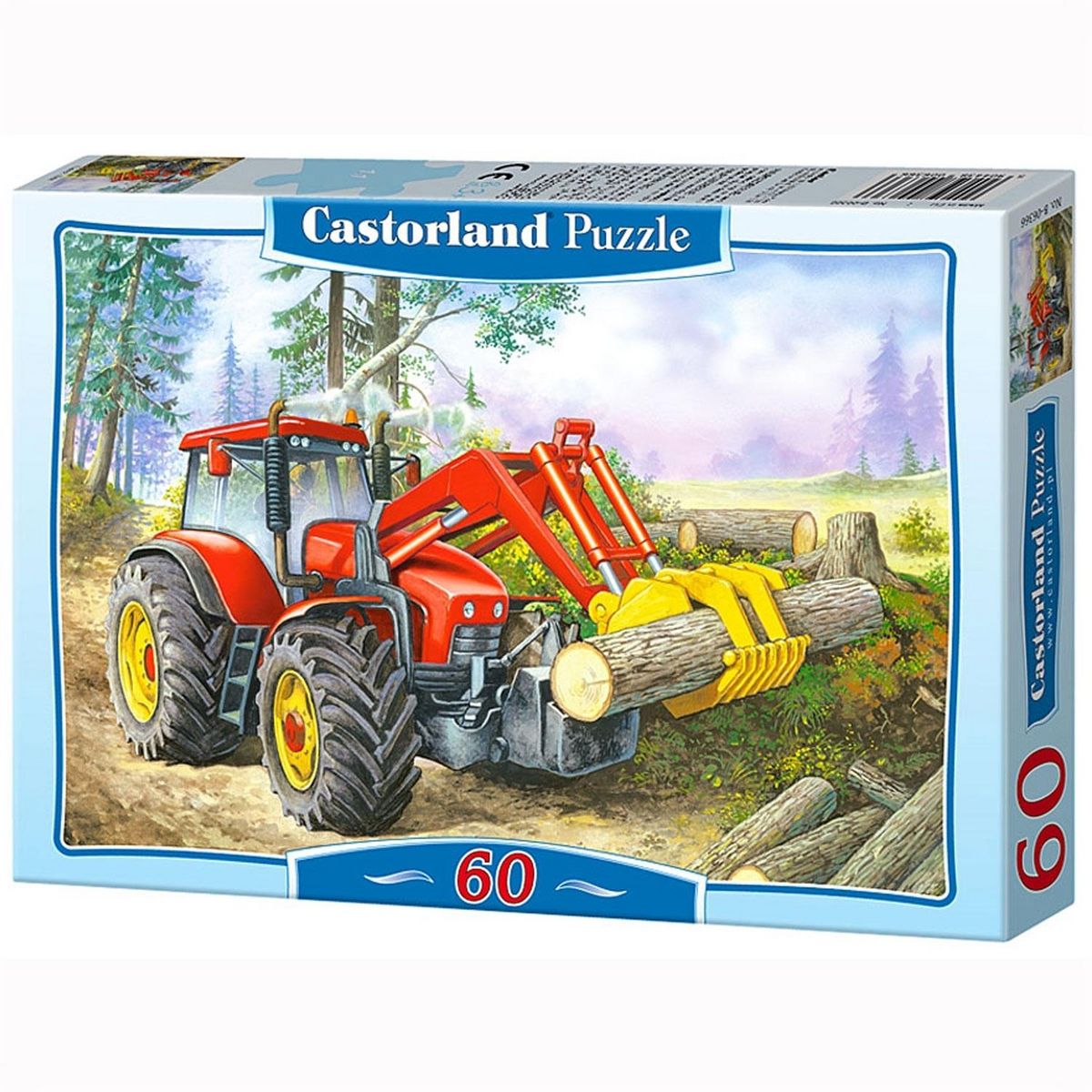 Castorland Puzzle 60 pièces : Nettoyage de la forêt