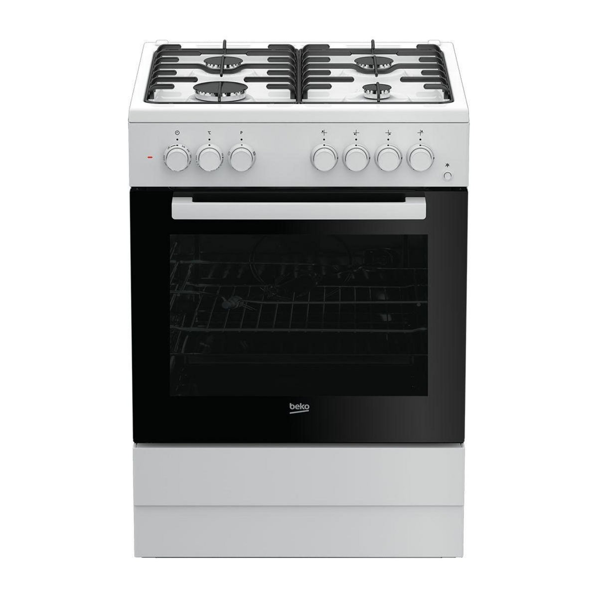 Beko Cuisinière gaz FSE62110DWC