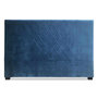 Voir la diapositive 1 : Paris Prix Tête de Lit en Velours  Jones  160cm Bleu