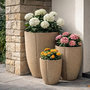 Voir la diapositive 5 : Paris Prix Lot de 3 Cache-Pots  Peru  50cm Gris