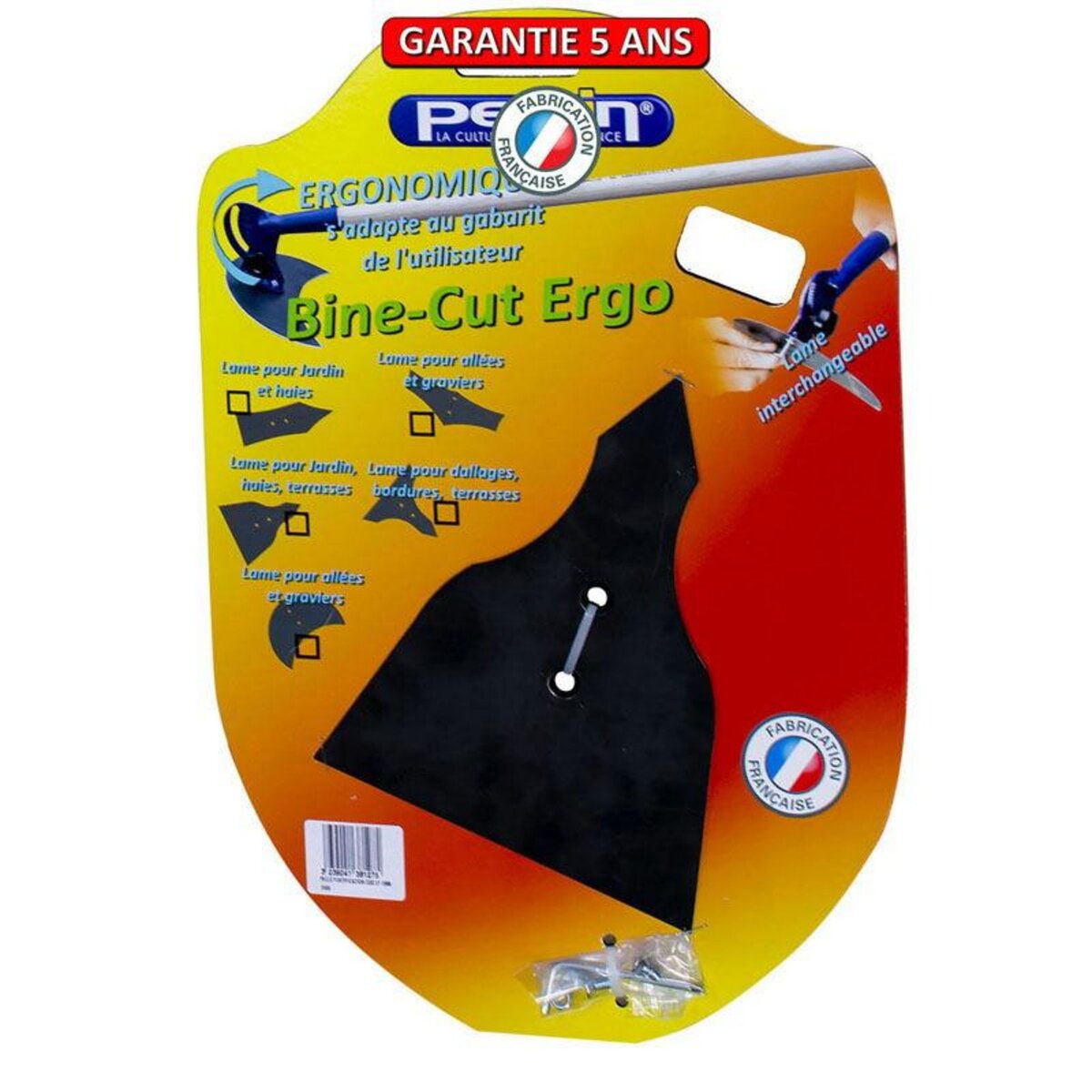 OUTILS PERRIN Lame 1 pour bine-cut + vis sur cartonnette