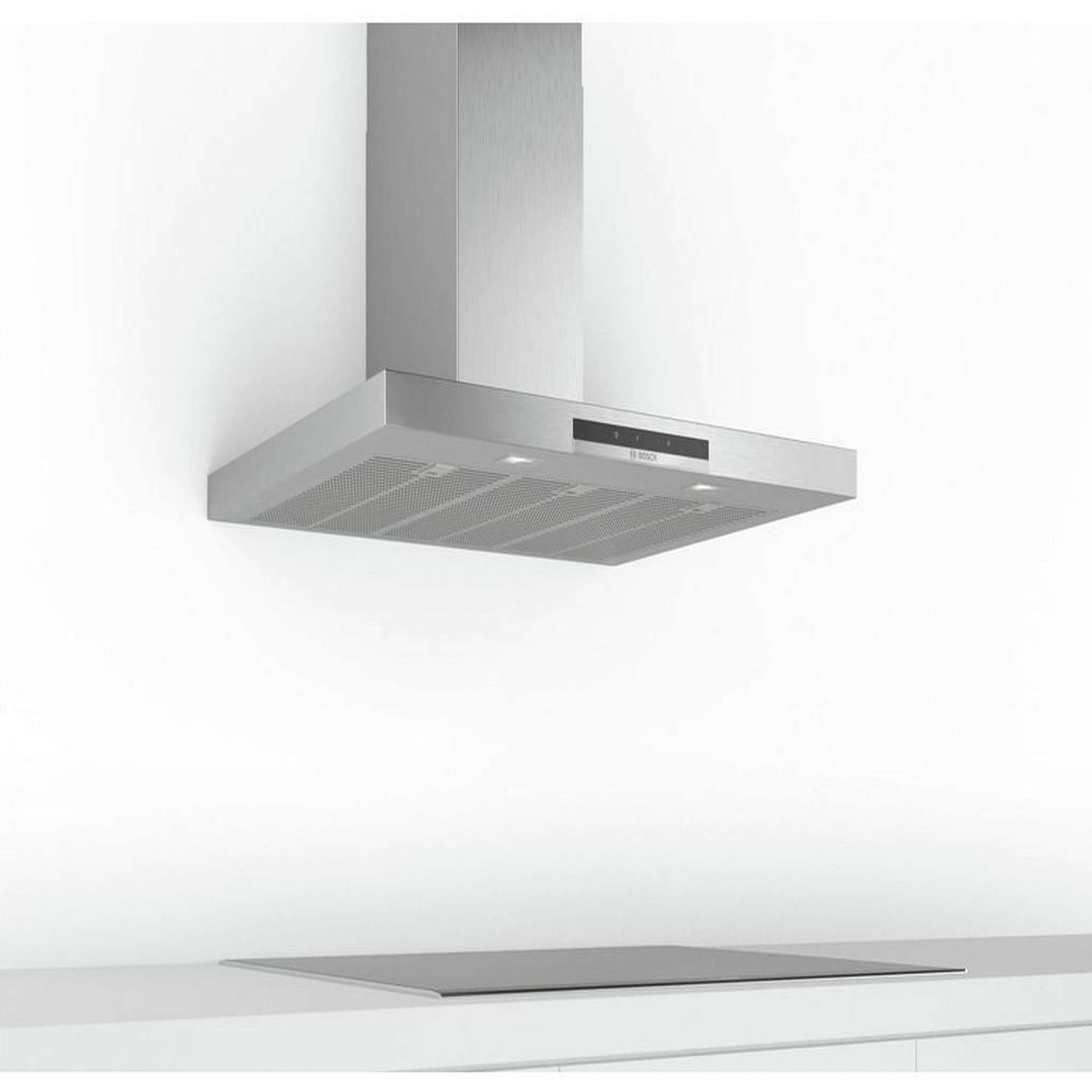 Voir la diapositive 3 : BOSCH Hotte décorative murale 90cm 710m3/h inox - dwb97im50