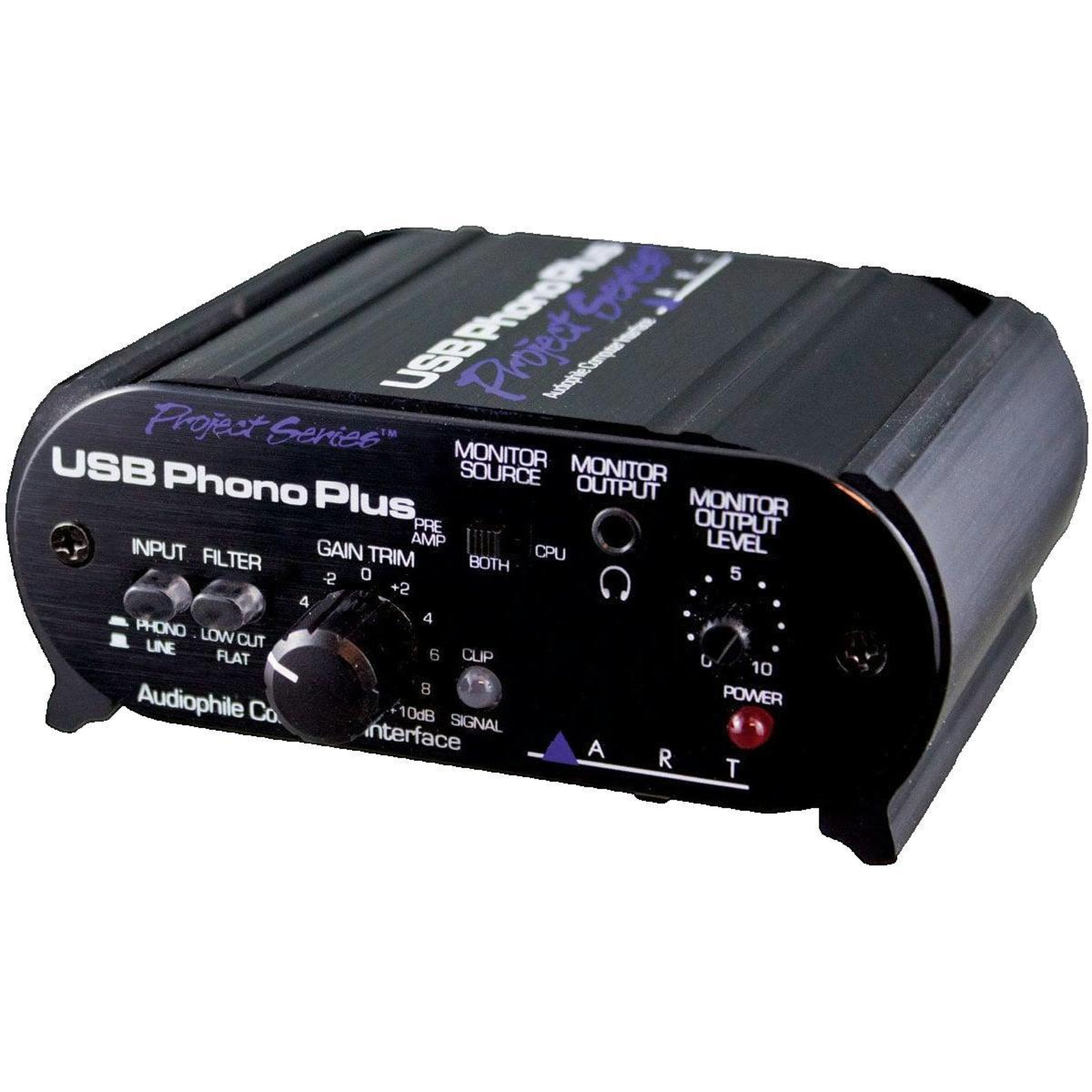 ARTSOUND Interface audio Art USB Phono Plus V2 avec préampli PHONO intégré