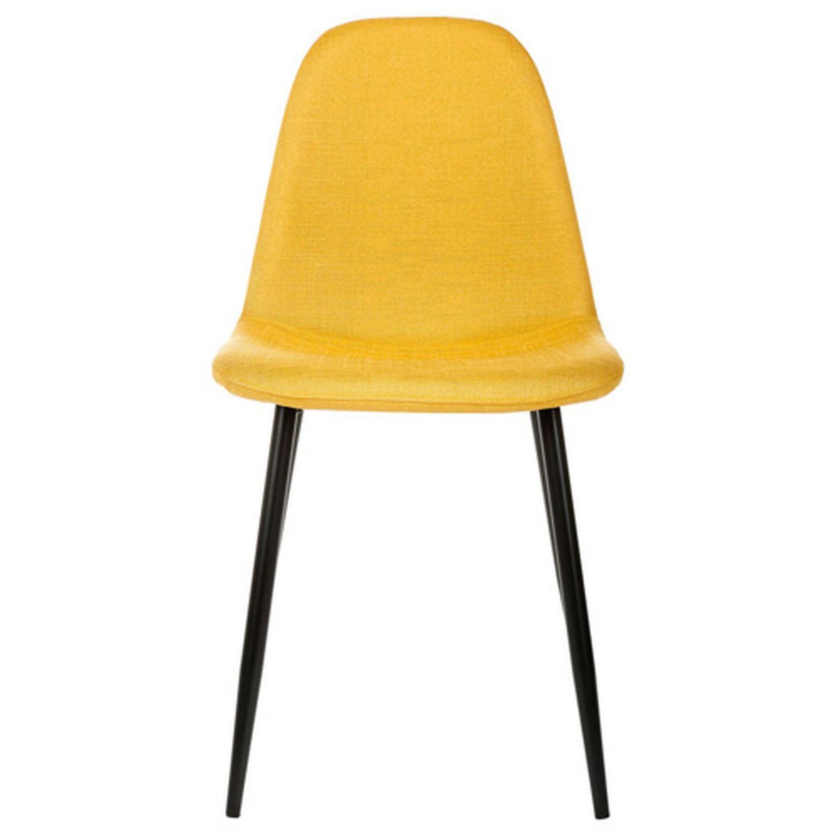 ATMOSPHERA Lot de 4 - Chaise Nokas - Pied en métal