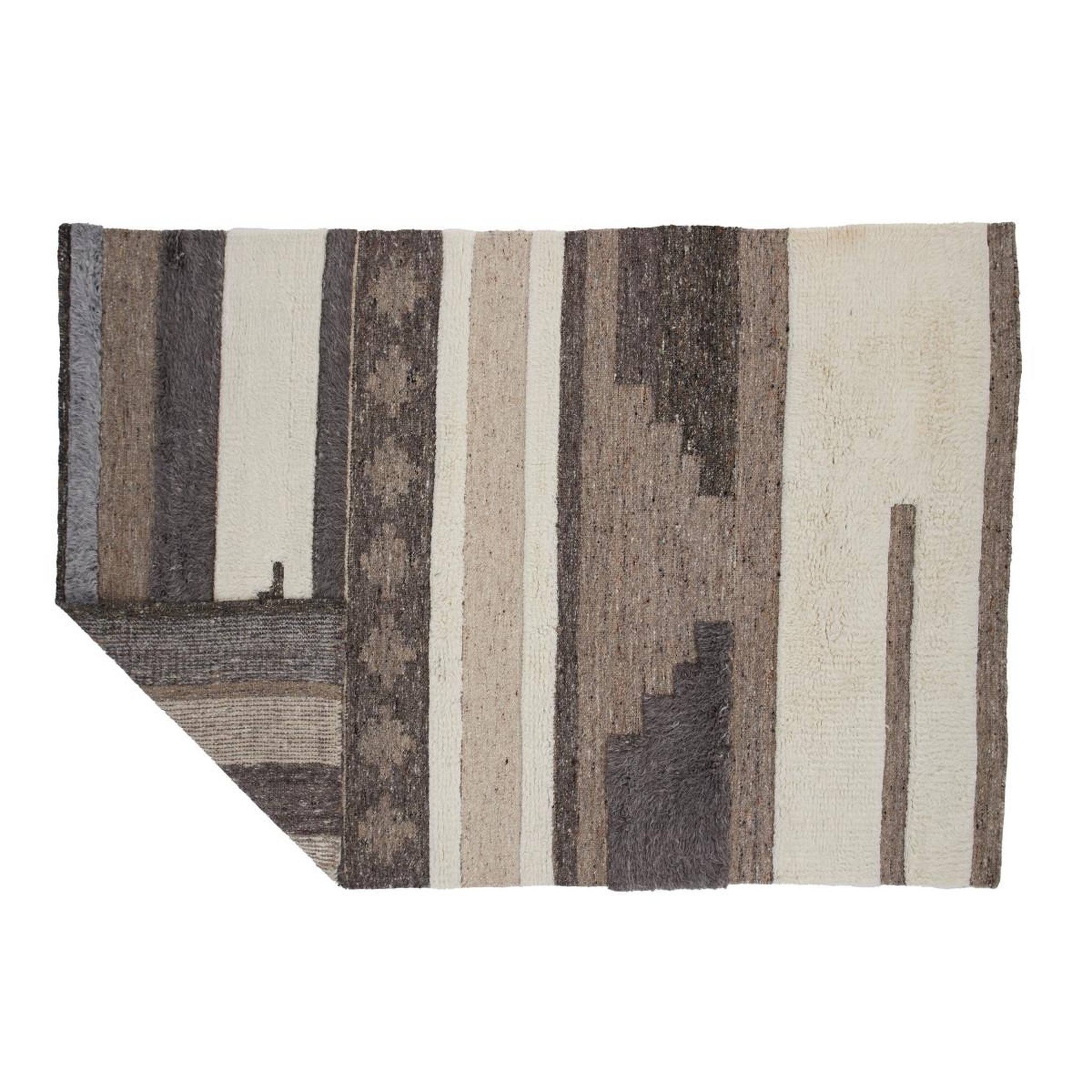 Voir la diapositive 2 : Paris Prix Tapis déco en laine  vincent  160x230cm multicolore