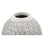 Voir la diapositive 4 : Paris Prix Vase Déco en Résine  Wave  34cm Blanc