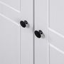 Voir la diapositive 5 : VIDAXL Garde-robe Blanc 80x50x171,5 cm Pin massif Assortiment Panama