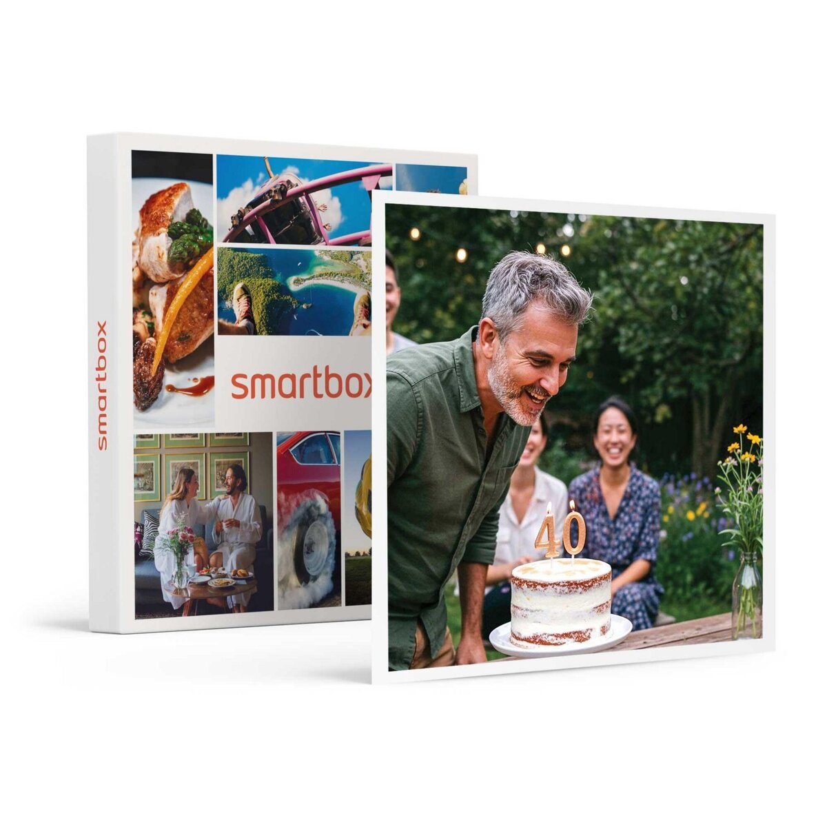 Smartbox Joyeux anniversaire ! Pour les 40 ans d'un homme - Coffret Cadeau Multi-thèmes