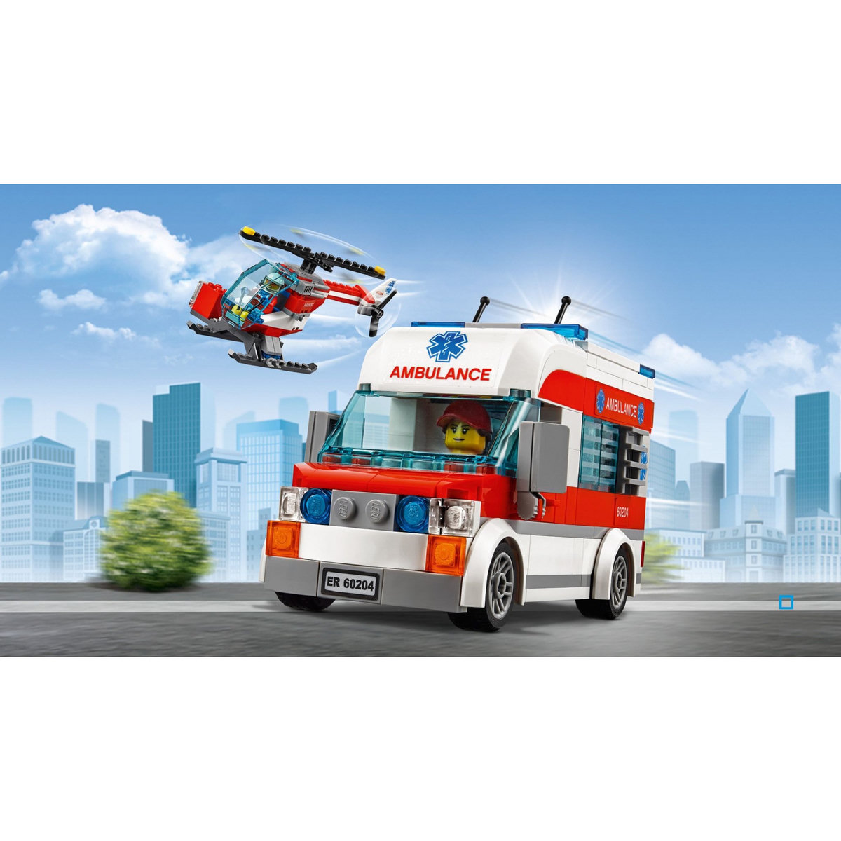 LEGO City 60204 - L'hôpital Lego City 
