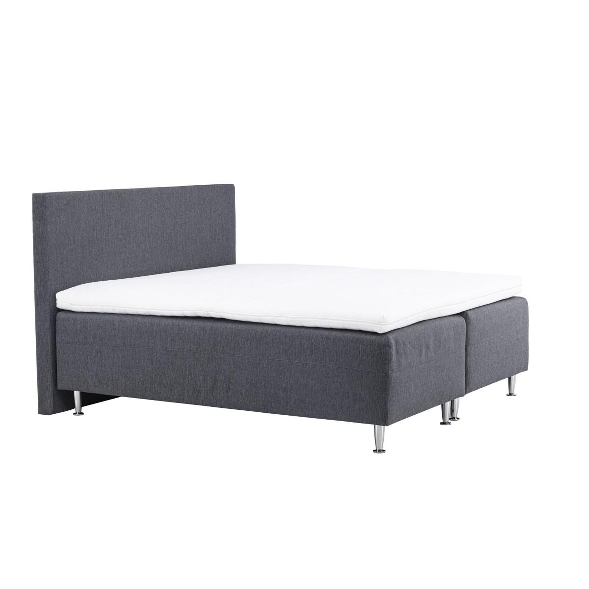 Voir la diapositive 3 : Paris Prix Lit adulte design  mesa  180x200cm gris foncé