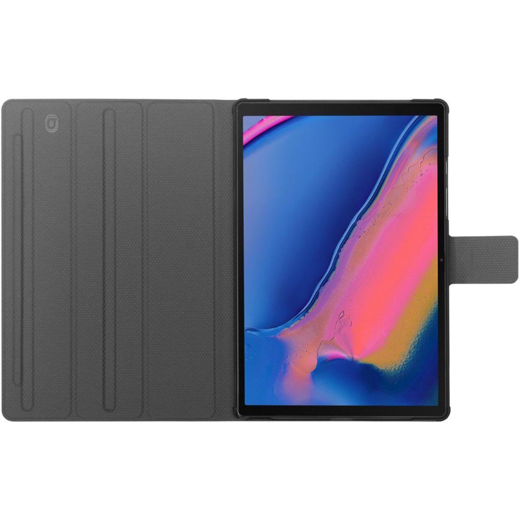 Voir la diapositive 2 : ESSENTIEL B Etui stand tab a8 noir