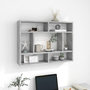 Voir la diapositive 1 : VIDAXL Etagere murale Gris beton 75x16x55 cm Bois d'ingenierie