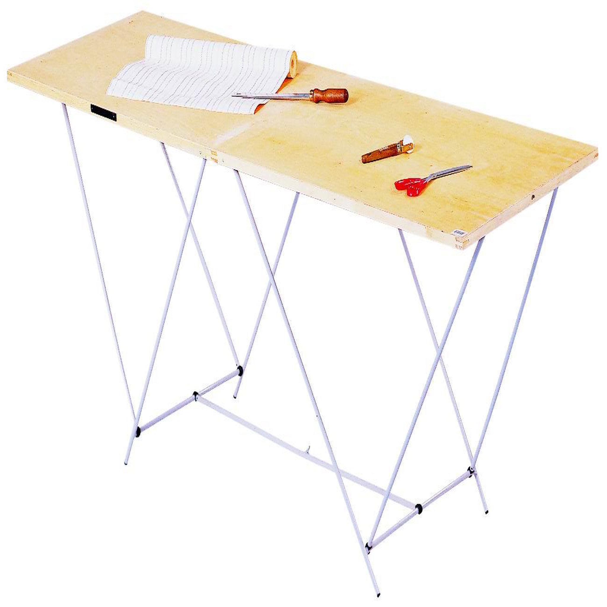 CENTRALE BRICO Table à tapisser pliante OCAI, 60 cm x 2 m