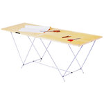 CENTRALE BRICO Table à tapisser pliante OCAI, 60 cm x 2 m