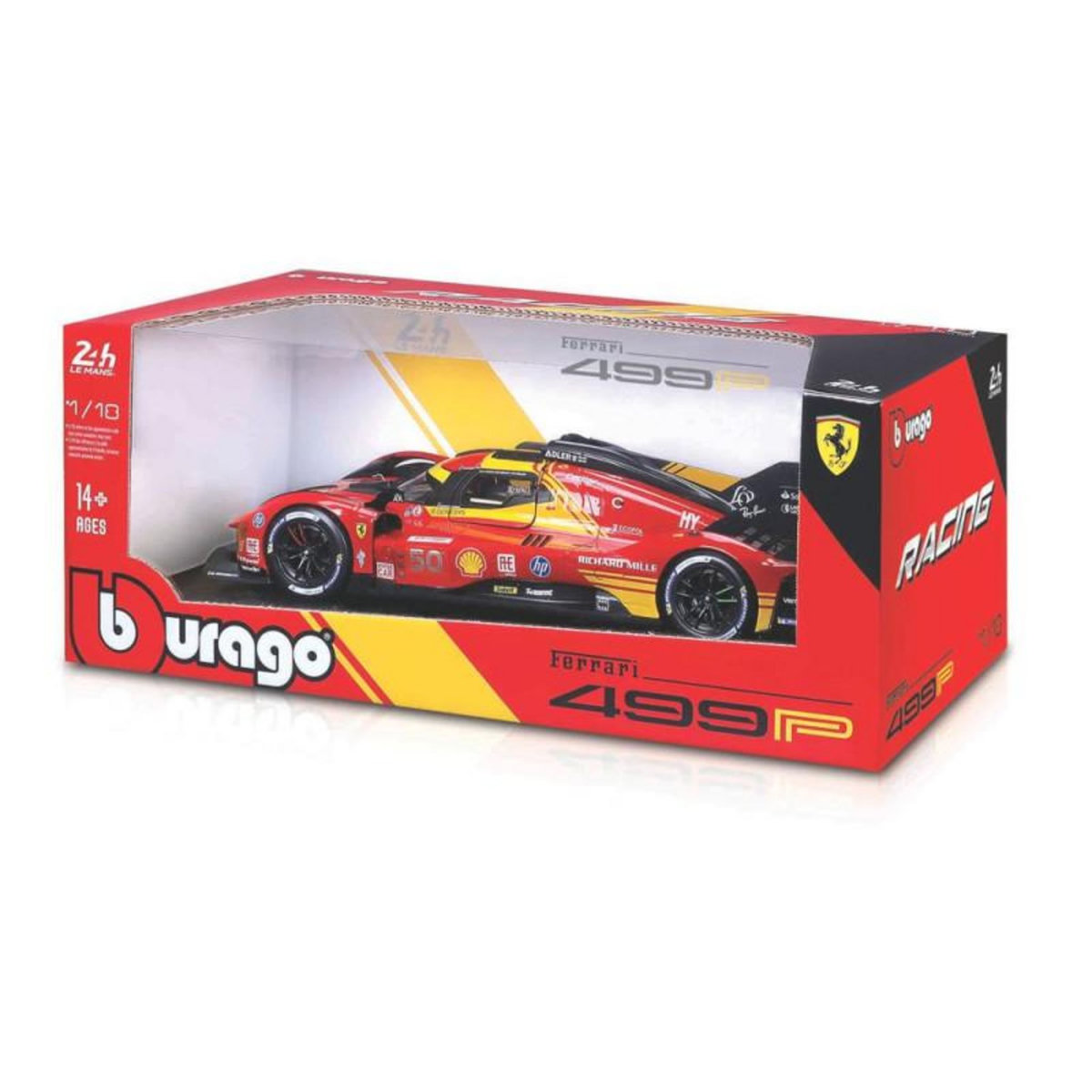 BBurago Voiture Bburago Ferrari Racing 499P LMH 2024 50