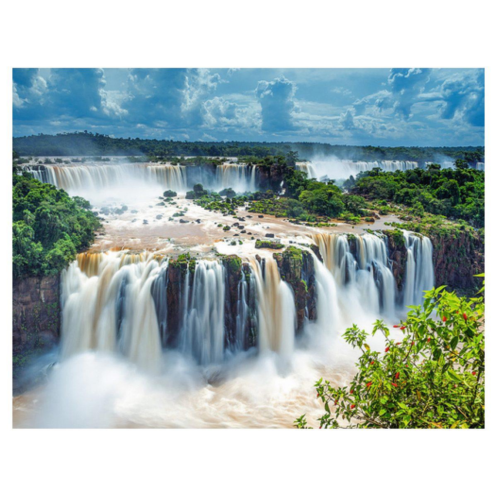 Voir la diapositive 2 : RAVENSBURGER Puzzle 2000 pièces - chutes d'iguazu, brésil