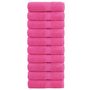 Voir la diapositive 1 : VIDAXL Serviettes d invité de qualité supérieure SOLUND 10 pcs rose