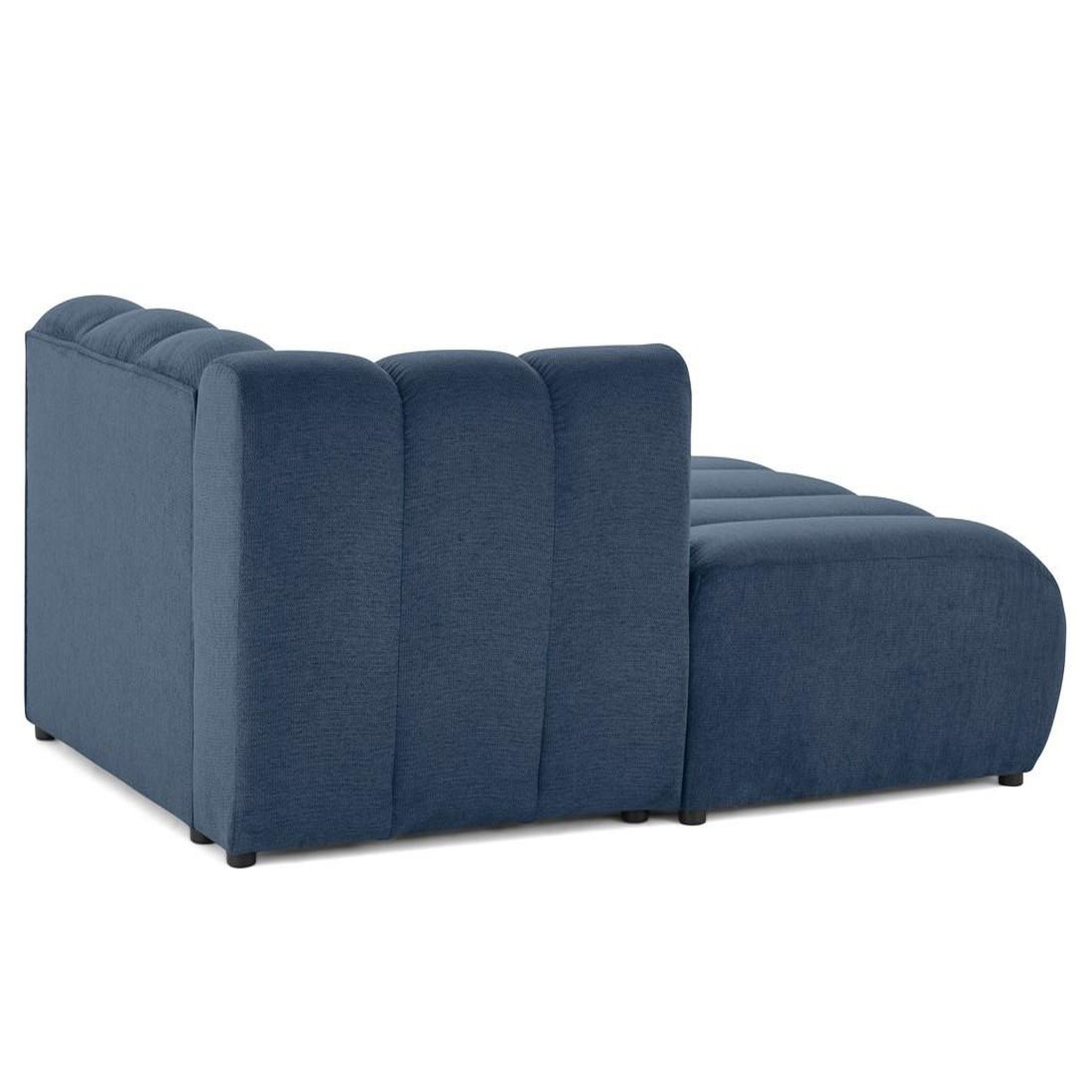 Voir la diapositive 5 : LISA DESIGN Debbie - module d'assise méridienne gauche en tissu texturé