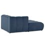 Voir la diapositive 5 : LISA DESIGN Debbie - module d'assise méridienne gauche en tissu texturé