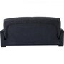 Voir la diapositive 6 : MARKET24 Canapé clic clac 3 places - Tissu gris - Matelas 17 cm - L223 x P96 x H 103 cm - MEGAN