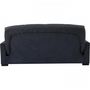 Voir la diapositive 6 : MARKET24 Canapé clic clac 3 places - Tissu gris - Matelas 17 cm - L223 x P96 x H 103 cm - MEGAN