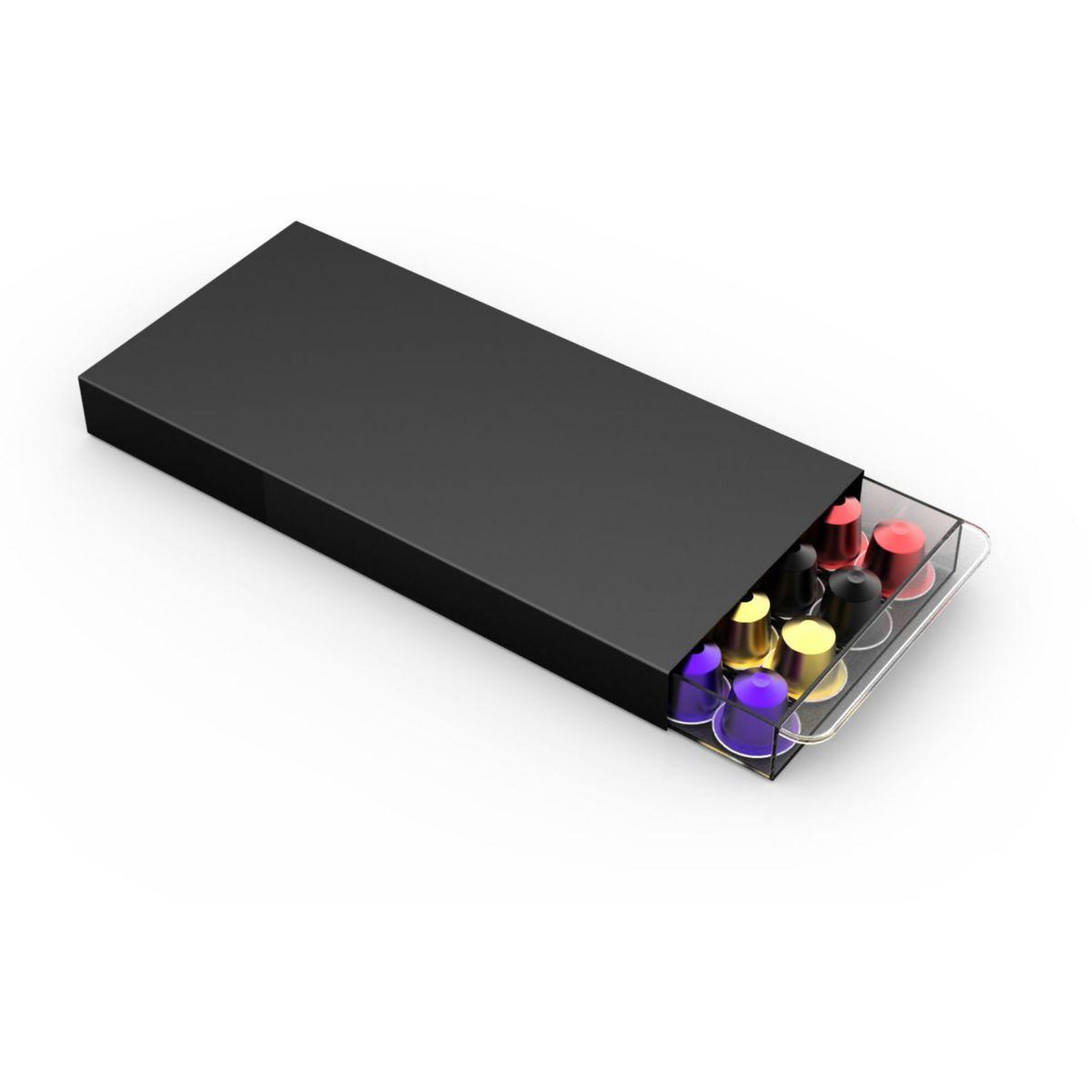 TAVOLA SWISS Porte dosette Cassetto pour 40 capsules Nespresso