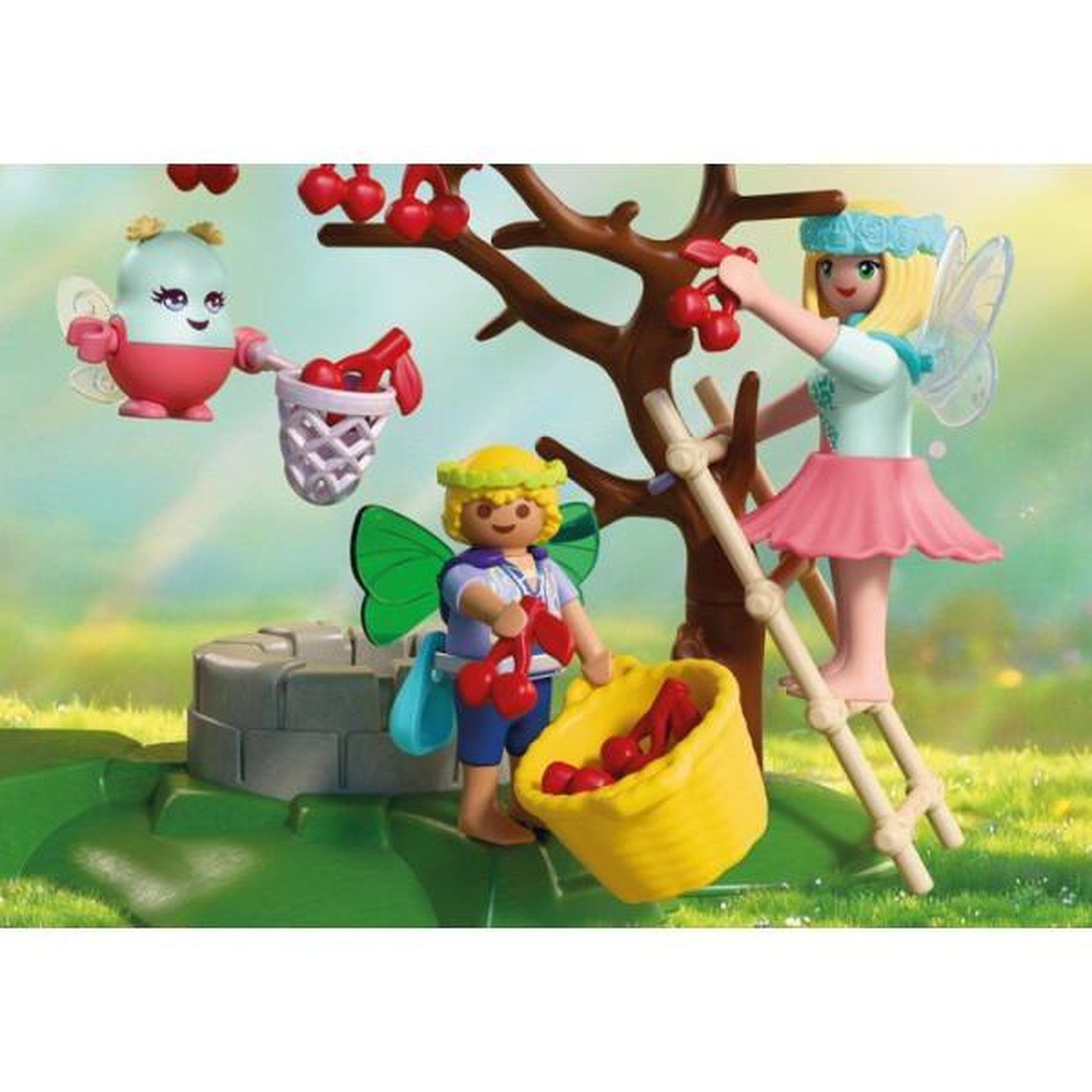 Voir la diapositive 4 : PLAYMOBIL PLAYMOBIL 72215 Jardin féérique avec bébé licorne, Fantasy & Magic, 74 pieces, des 4 ans