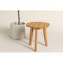 Voir la diapositive 6 : Paris Prix Table d'Appoint en Bois  Chania  42cm Naturel