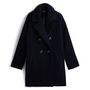Voir la diapositive 3 : IN EXTENSO Manteau long bleu femme