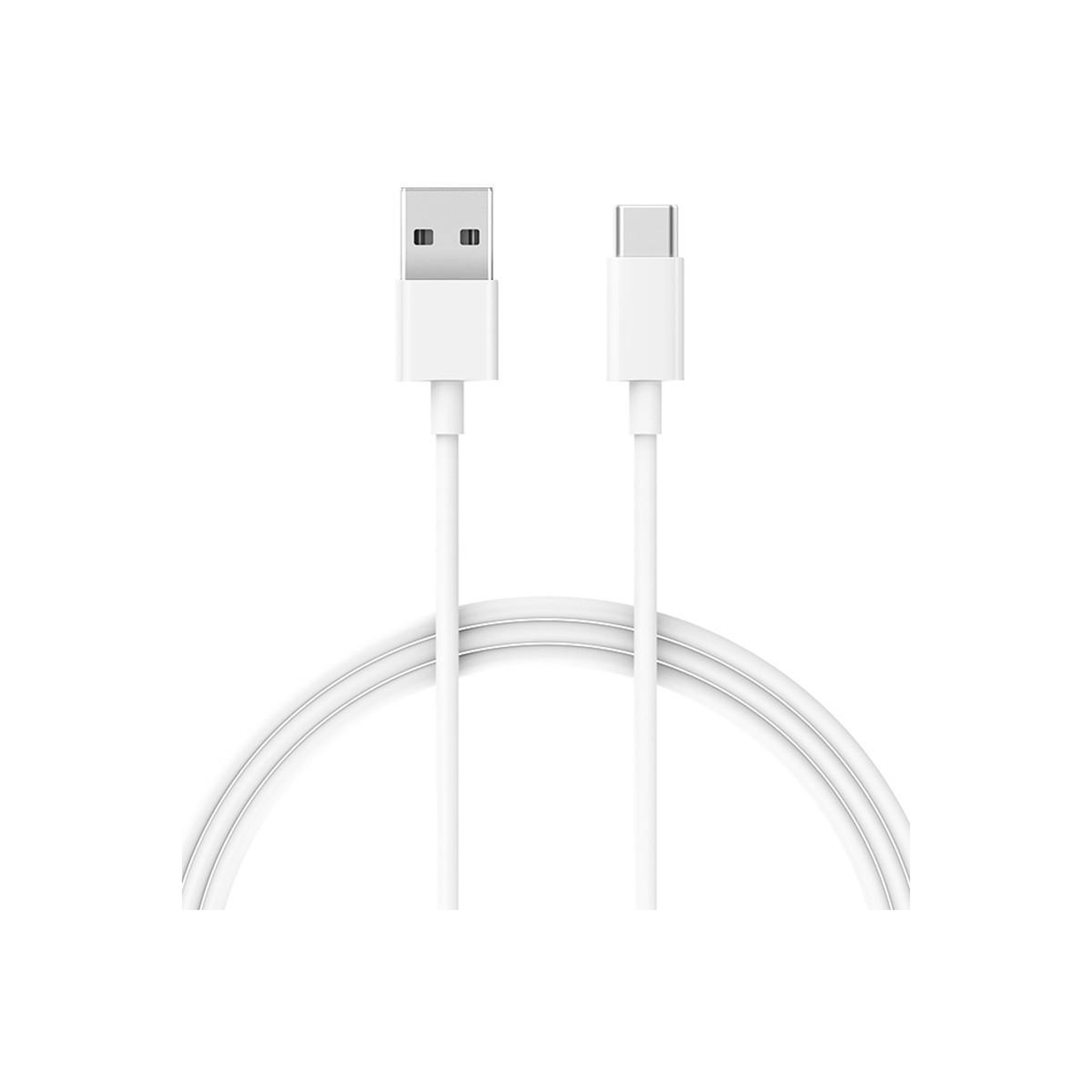 XIAOMI Xiaomi Mi USB-C Cable 1m câble USB USB 2.0 USB A USB C Blanc