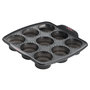 Voir la diapositive 1 : TEFAL Plaque 9 muffins rétractable CRISPYBAKE silicone