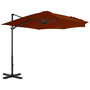 Voir la diapositive 1 : VIDAXL Parasol de jardin en porte-a-faux avec mat en aluminium