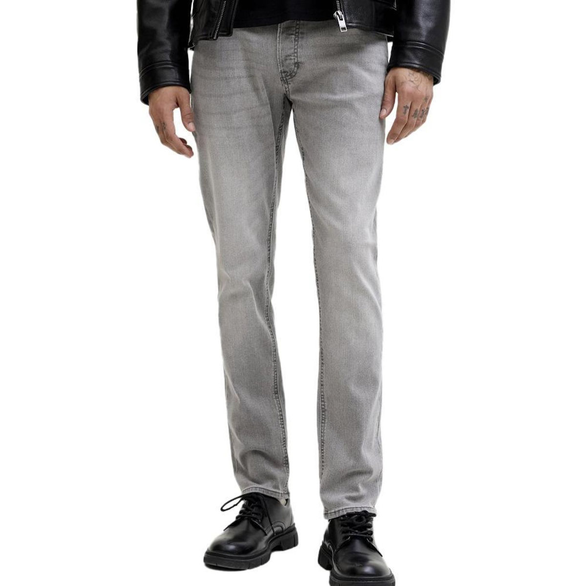 Jack & Jones Jean Slim Gris Homme Jack & Jones Glenne
