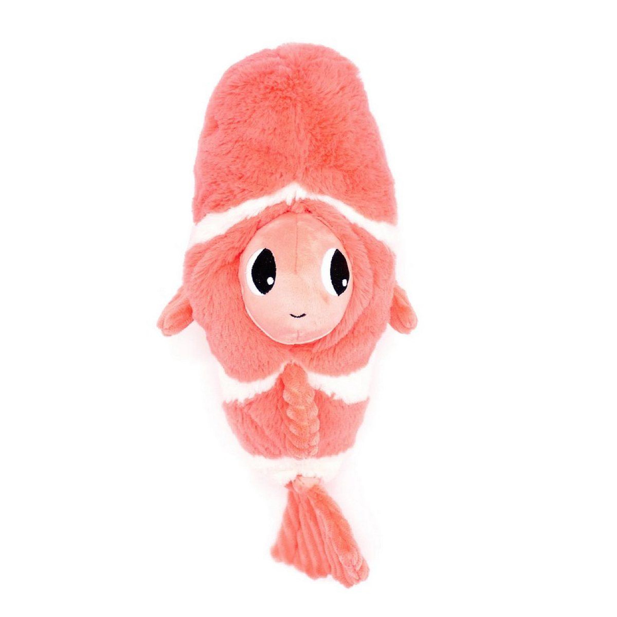 Voir la diapositive 2 : LES DEGLINGOS Peluche poisson-clown bigou maman et son bébé corail