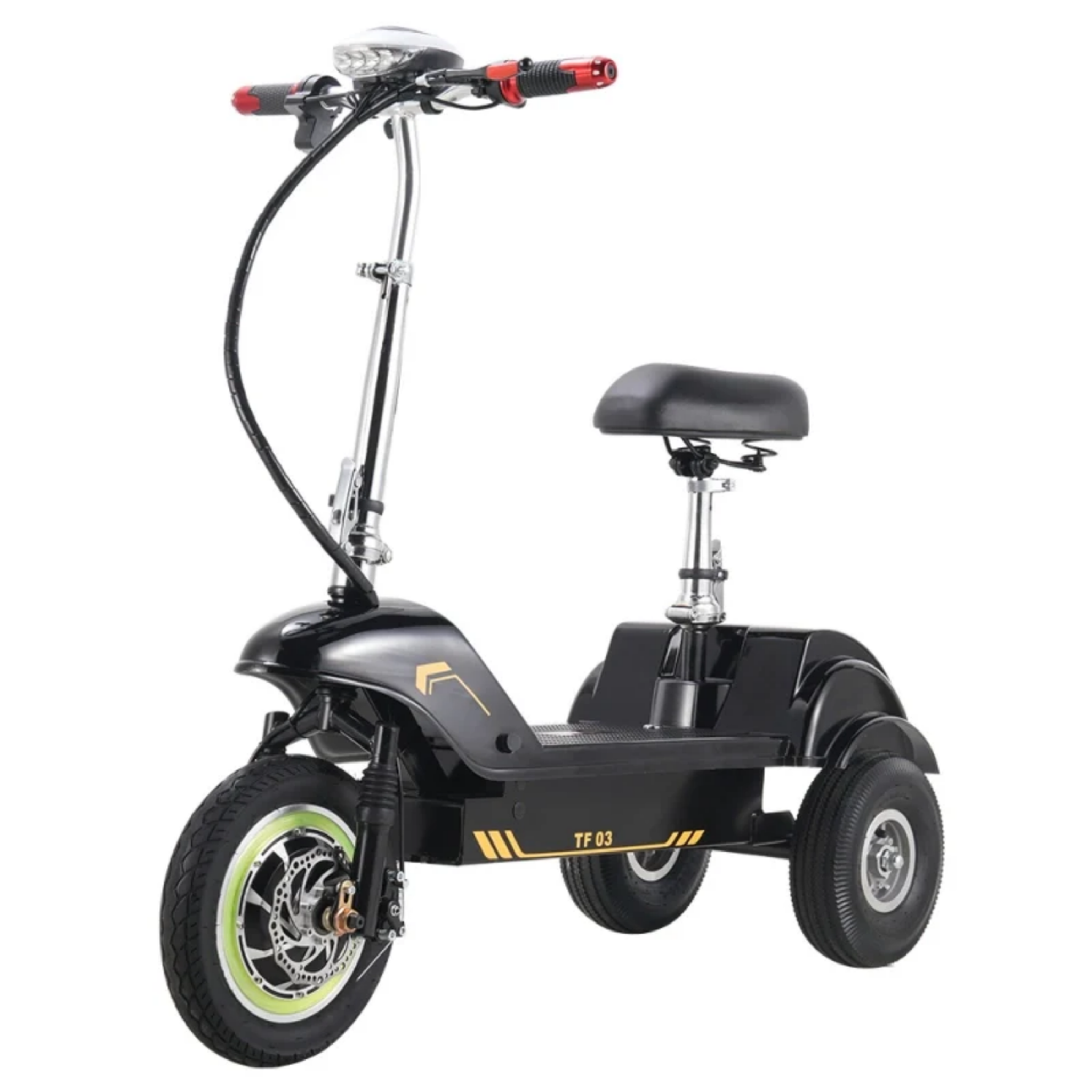 TWOFISH Tricycle électrique TWOFISH TF03, avec siège amovible, 350 W