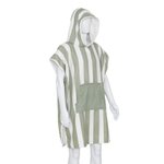 ATMOSPHERA Poncho de Plage en Microfibre  Wili  80x100cm Vert Céladon