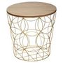Voir la diapositive 3 : Paris Prix Lot de 3 Tables d'Appoint Design  Kumi  45cm Or