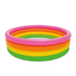 INTEX Piscine gonflable Intex Sunset Glow 168 x 46 cm. Coloris disponibles : Multicolore