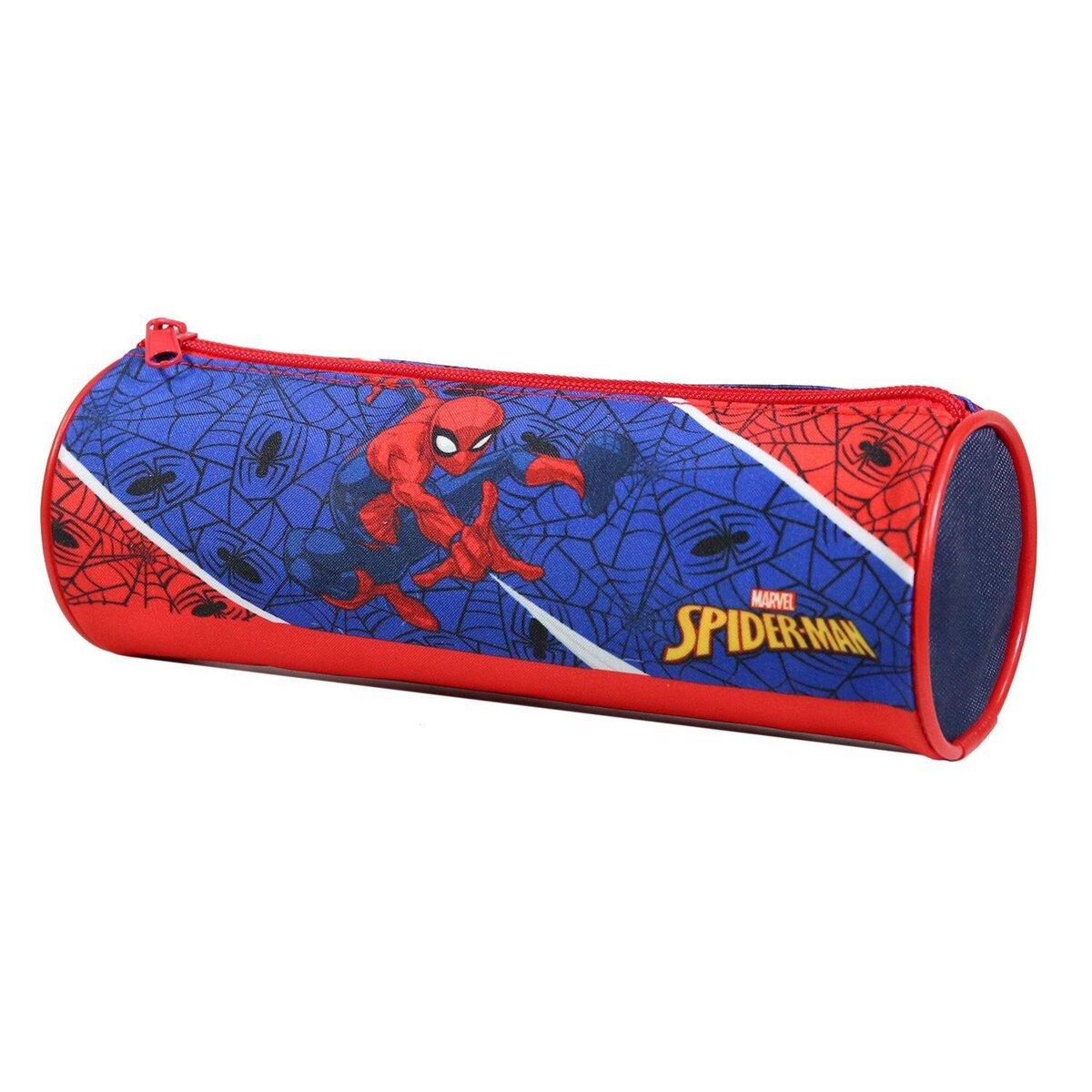 Bagtrotter BAGTROTTER Trousse scolaire ronde Spiderman Bleu
