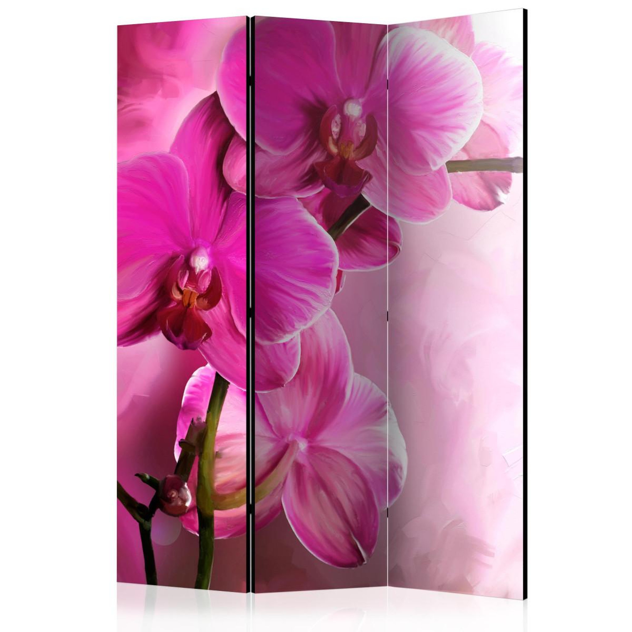 Paris Prix Paravent 3 volets  pink orchid  135x172cm