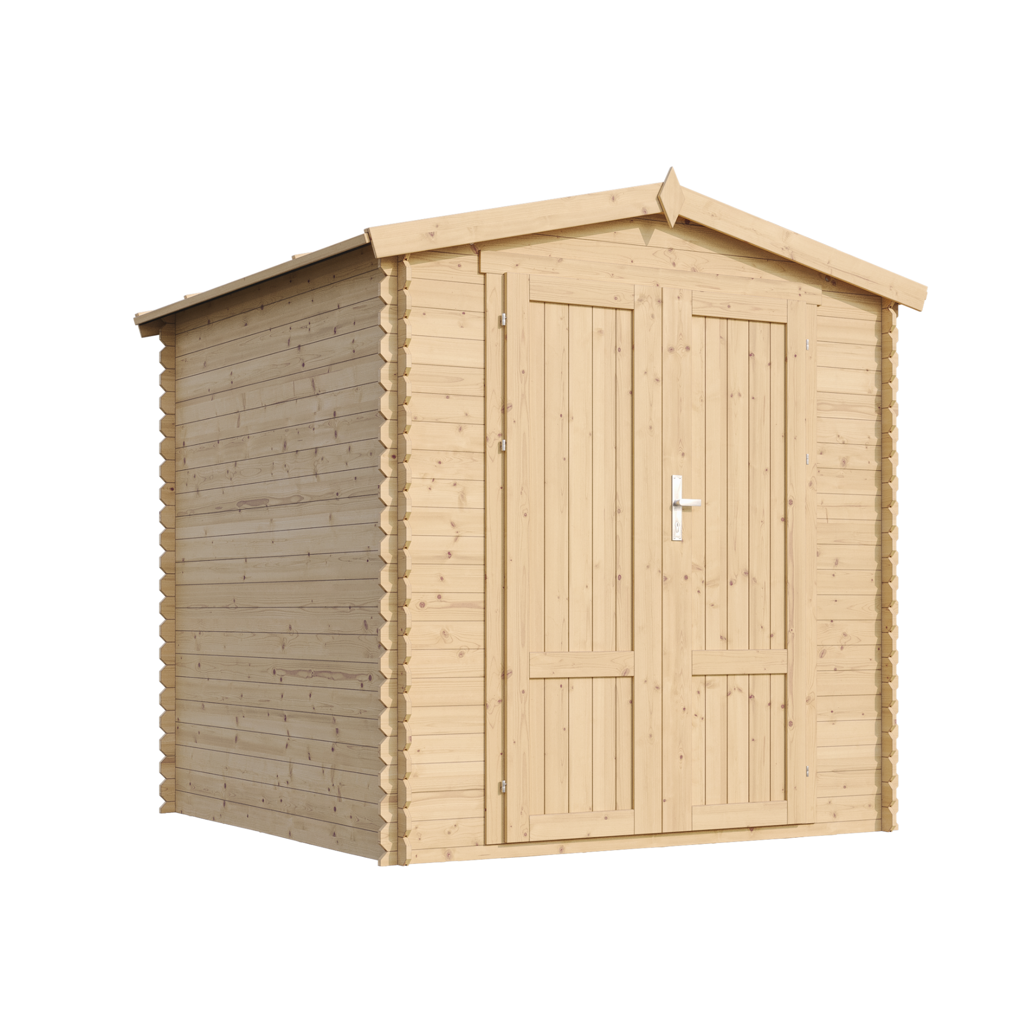 Voir la diapositive 3 : TIMBELA Abri De Jardin En Bois 3,53m² Cabanon De Jardin Extérieur Pour Outils Sol Imprégné M343F1+M343G