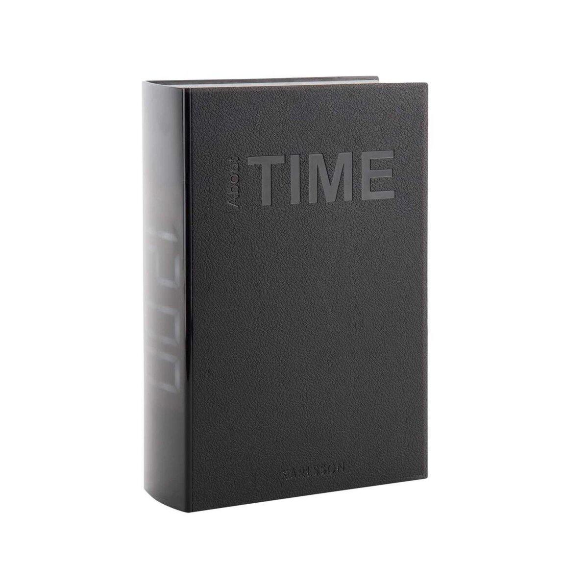 Karlsson Réveil imitation livre - Noir