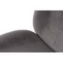 Voir la diapositive 4 : Paris Prix Lot de 2 Chaises Design  Charlize  90cm Gris & Or