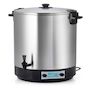 Voir la diapositive 2 : NATURE & SAVEURS Stérilisateur de bocaux électrique cuve inox avec robinet et minuteur 45l 2500w - ns st45ina