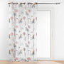 Voir la diapositive 3 : Douceur d'Intérieur Voilage à œillets ALACHUA - Voile sablé imprimé - 140 x 240 cm