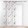 Voir la diapositive 3 : Douceur d'Intérieur Voilage à œillets ALACHUA - Voile sablé imprimé - 140 x 240 cm