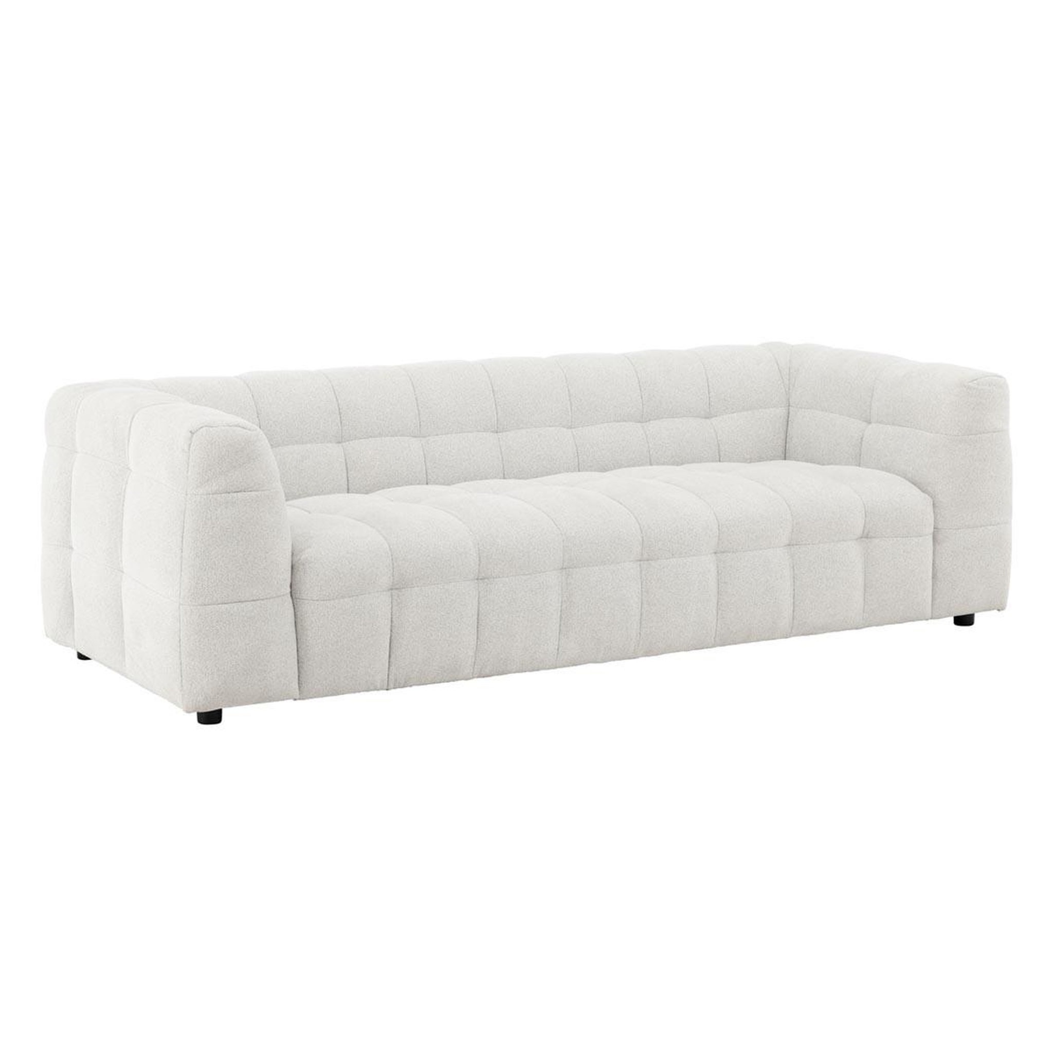 Paris Prix Canapé droit 3 places  malou  238cm beige