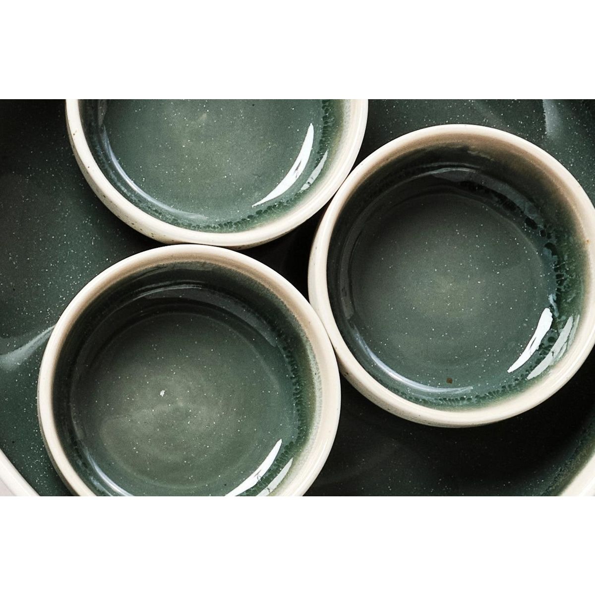 BJORN Bol OXYGEN Ø9cm - 6 pièces - Vert de gris