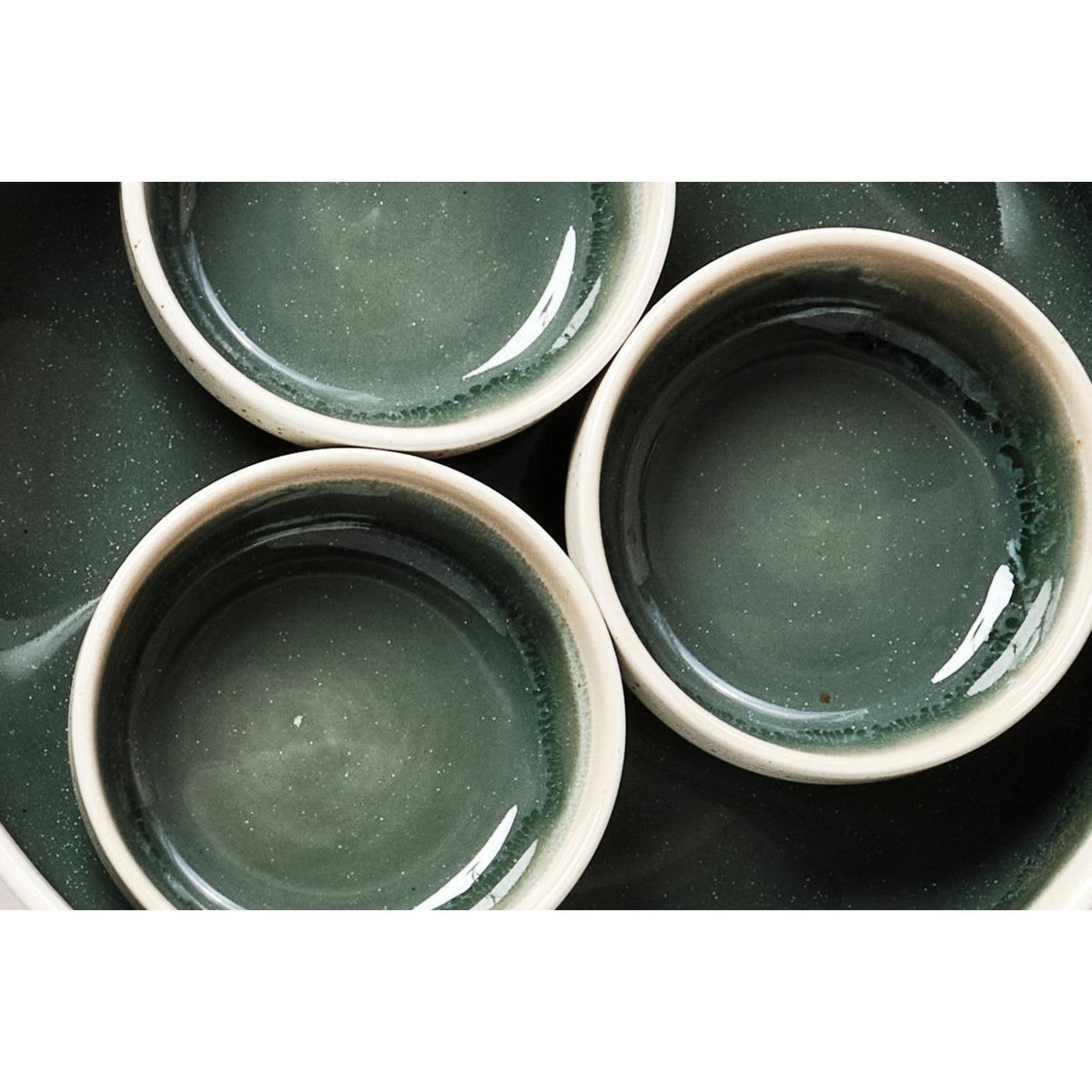 BJORN Bol OXYGEN Ø9cm - 6 pièces - Vert de gris