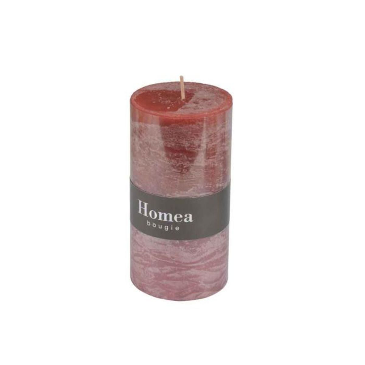 Paris Prix Bougie Pilier Déco  Rustique  10cm Rose